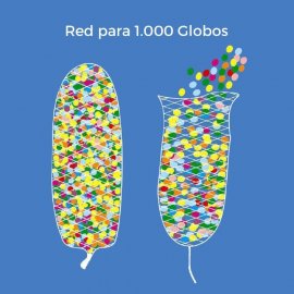 Red para Sueltas de 900 globos