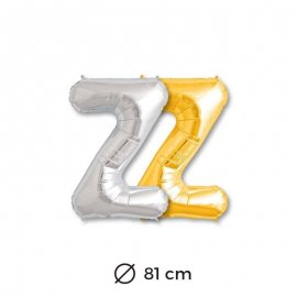 Globo Letra Z Foil 86 cm