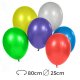 Globos Metalizados Látex 25 cm