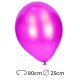 Globos Metalizados Látex 25 cm