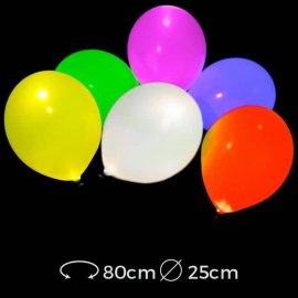 Globos Led Luminosos 25 cm