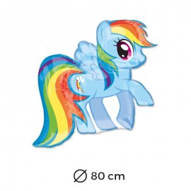 Globo Rainbow Dash 80 cm