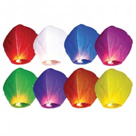 10 Farolillos Voladores Variados 10 Farolillos Voladores Variados