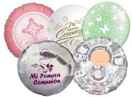 Globos para Comuniones