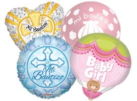 Globos para Bautizo