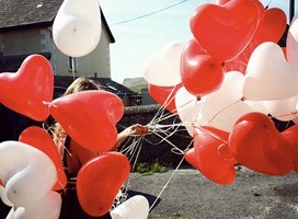 Globos de Corazón