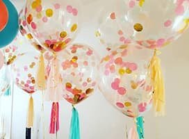 Globos con Confeti