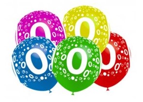 ¿Dónde comprar globos con forma de números?