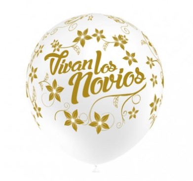 Descripción de los globos para bodas